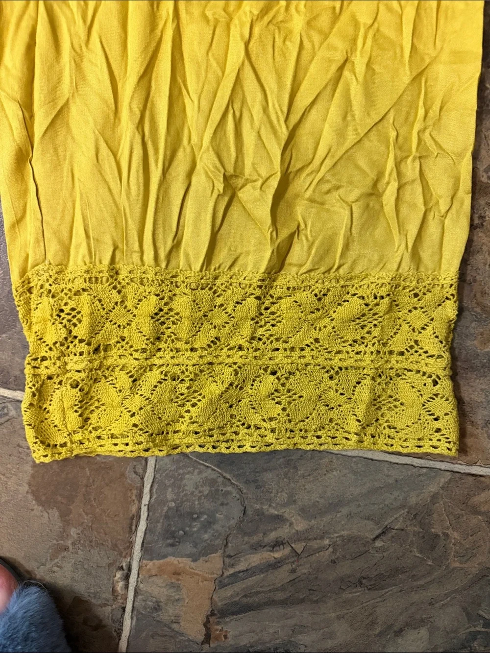 Strapless Wide-Leg Jumpsuit in Chartreuse - Picture 2 of 5